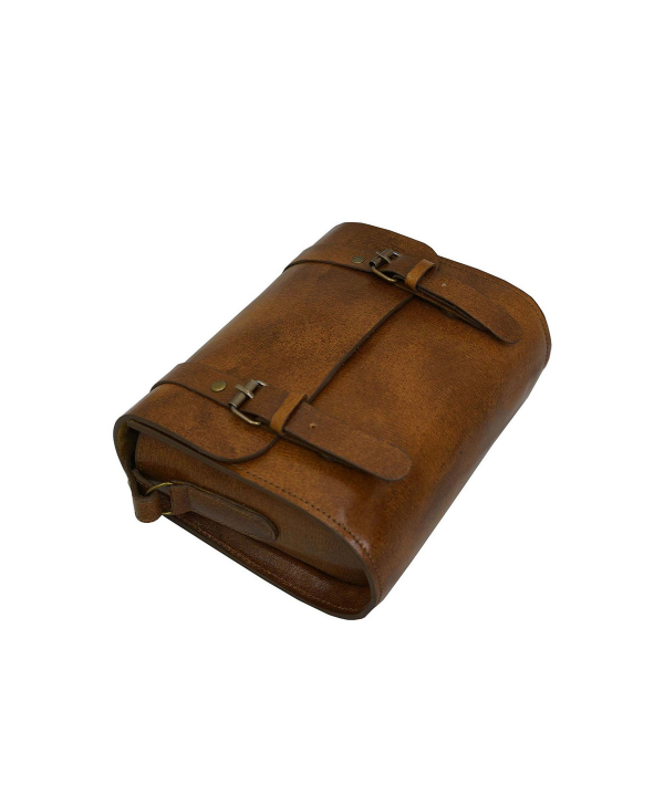کیف دوشی چرم طبیعی چرم لانکا Lanka Leather کد CB-19-S