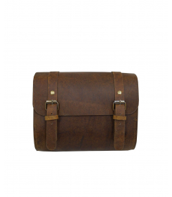 کیف دوشی چرم طبیعی چرم لانکا Lanka Leather کد CB-19-S