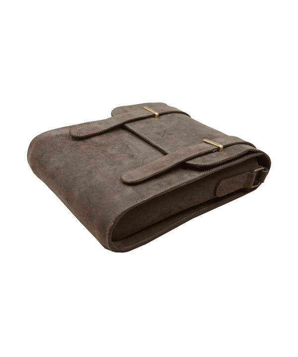 کیف دوشی چرم طبیعی چرم لانکا Lanka Leather کد CB-20A