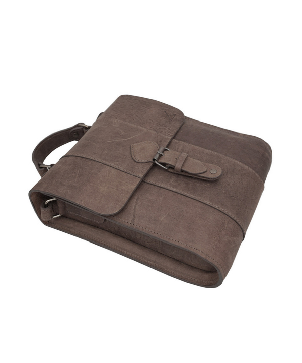کیف دوشی چرم طبیعی چرم لانکا Lanka Leather کد CB-3-S
