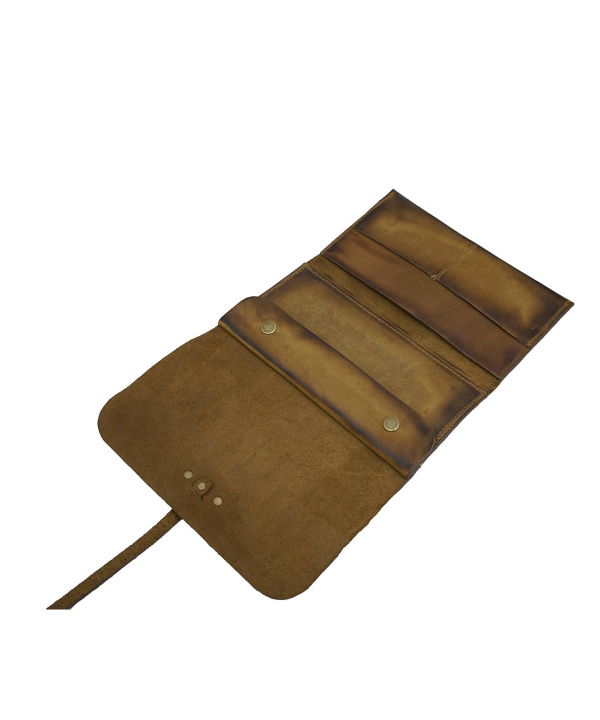 کیف پول چرم طبیعی زنانه چرم لانکا Lanka Leather کد PC-4A