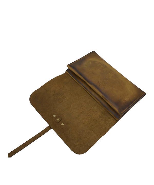 کیف پول چرم طبیعی زنانه چرم لانکا Lanka Leather کد PC-4A