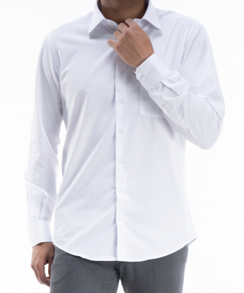 پیراهن سفید مردانه ال سی من LC Man کد 02181267