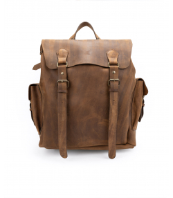 کوله پشتی چرم طبیعی چرم لانکا Lanka Leather کد BP-6