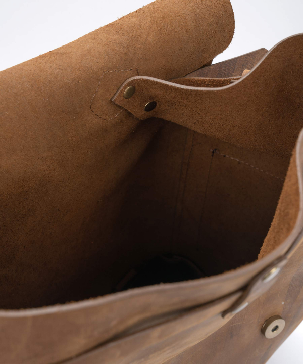 کوله پشتی چرم طبیعی چرم لانکا Lanka Leather کد BP-6