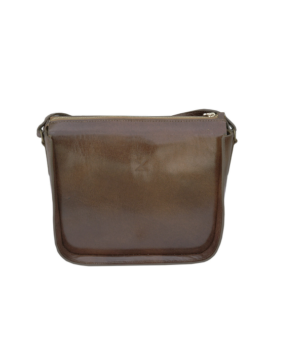 کیف دوشی چرم طبیعی زنانه چرم لانکا Lanka Leather کد CB-23