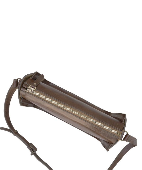 کیف دوشی چرم طبیعی زنانه چرم لانکا Lanka Leather کد CB-23