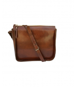 کیف دوشی چرم طبیعی زنانه چرم لانکا Lanka Leather کد CB-23