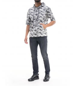 تیشرت کلاه دار مردانه جوتی جینز JootiJeans کد 11533093