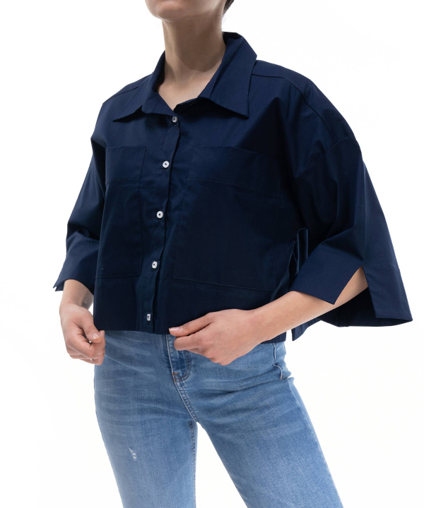 شومیز کوتاه زنانه ادورا Adora کد 59915245