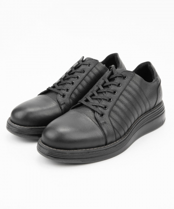 کفش مردانه چرم طبیعی مارال چرم Maral Leather مدل روملو