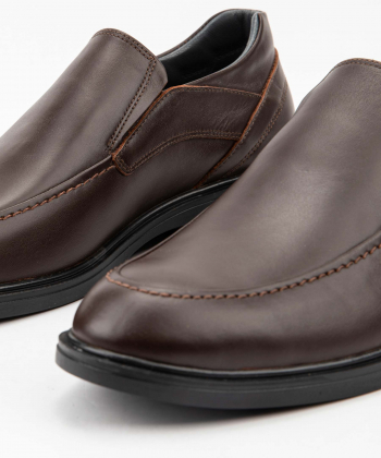 کفش مردانه چرم طبیعی مارال چرم Maral Leather مدل کپسولی