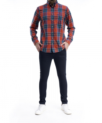 پیراهن چهارخانه ای مردانه سوپردرای Superdry کد M13A00302V-2