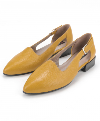 کفش زنانه چرم طبیعی شهر چرم Leather City مدل pc0707