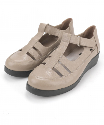 کفش تابستانی زنانه چرم طبیعی شهر چرم Leather City کدpc0711