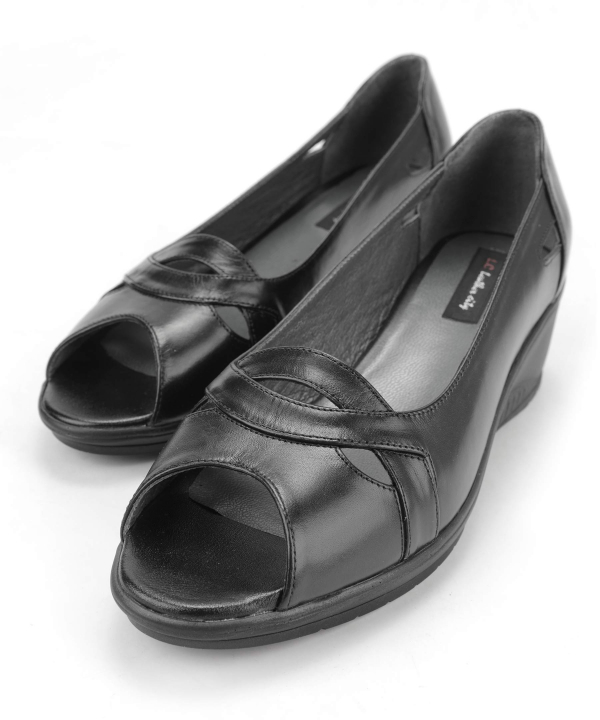 کفش راحتی چرم طبیعی زنانه شهر چرم Leather City کد PC0553