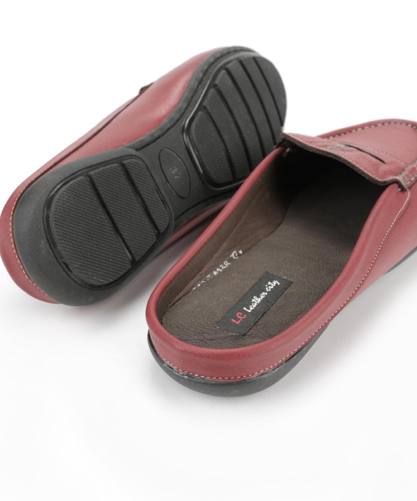 صندل زنانه چرم طبیعی شهر چرم Leather City کد F4138