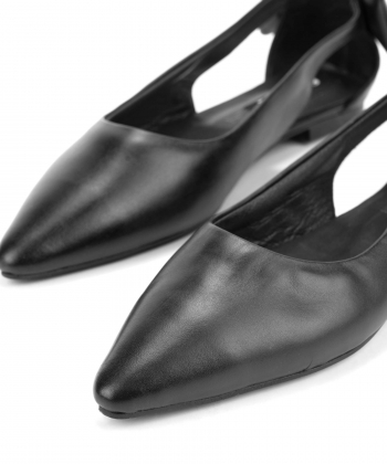 کفش تابستانی چرم طبیعی زنانه شیفر Shifer کد 5373A