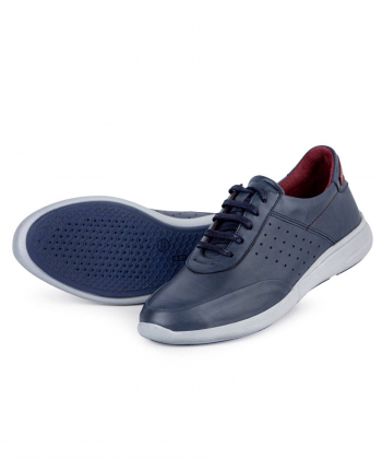 کفش روزمره چرم طبیعی زنانه ایران طب مدل آلمابندی