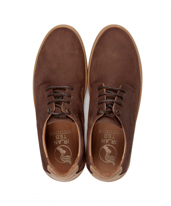 کفش روزمره چرم طبیعی مردانه ایران طب مدل پانو