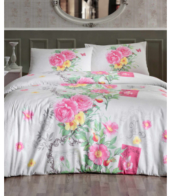 سرویس کاور لحاف یک نفره لوسنته Lucente مدل Fiori