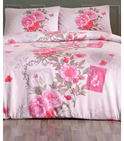 سرویس کاور لحاف یک نفره لوسنته Lucente مدل Fiori