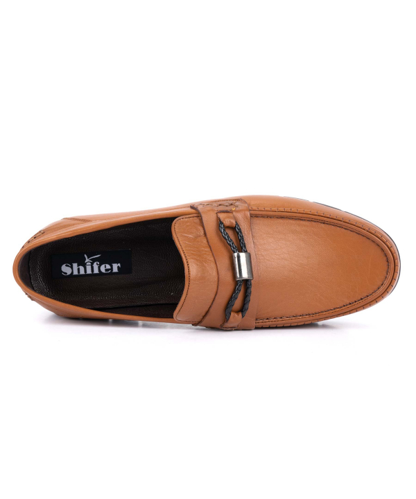 کفش چرم طبیعی مردانه شیفر Shifer  کد 7354A