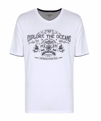 تیشرت طرح دار مردانه ال سی وایکیکی LC Waikiki کد S272273Z8