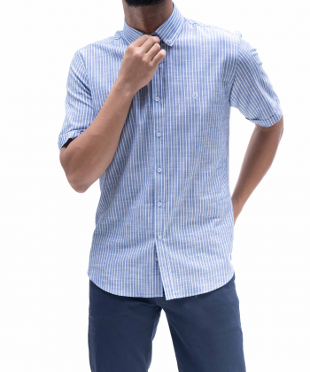 پیراهن آستین کوتاه مردانه ال آر سی LRC کد 165304