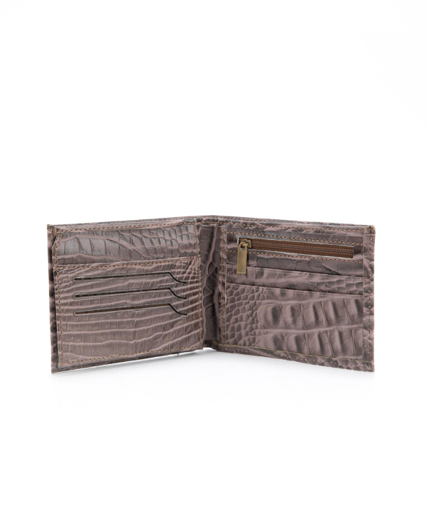 کیف پول چرم طبیعی مردانه صاد Saad کد KM100
