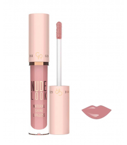 رژ لب مایع براق گلدن رز Golden Rose مدل Nude Look حجم 4.5 میلی لیتر