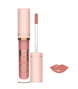 رژ لب مایع براق گلدن رز Golden Rose مدل Nude Look حجم 4.5 میلی لیتر