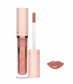 رژ لب مایع براق گلدن رز Golden Rose مدل Nude Look حجم 4.5 میلی لیتر