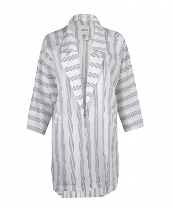 مانتو راه راه زیبو Ziboo مدل Mooly