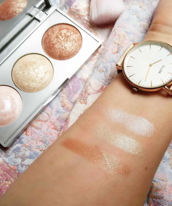 پالت هایلایتر گلدن رز Golden Rose مدل Strobing Highlighter