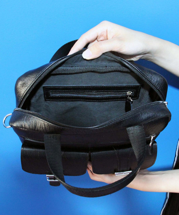 کیف اداری چرم طبیعی بیسراک Bisrak Leather مدل جیحون