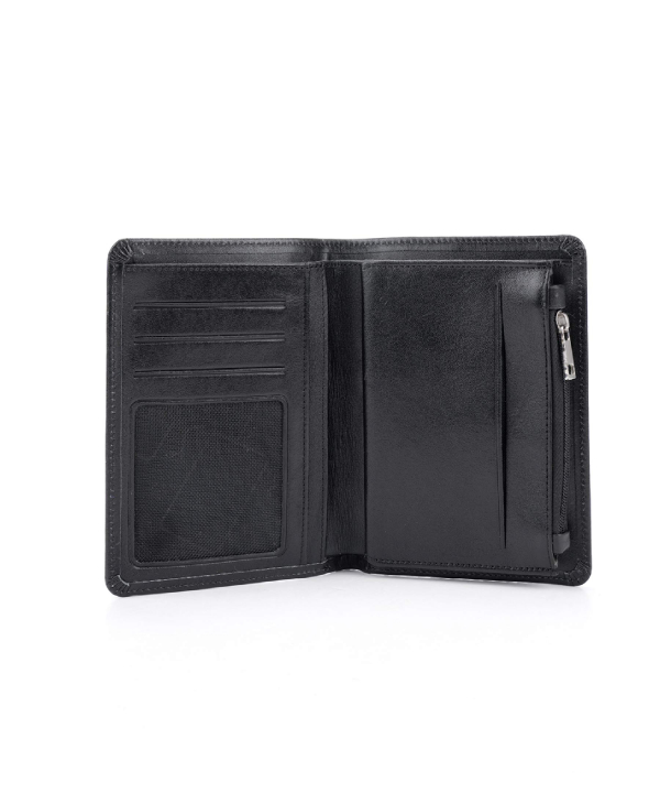 کیف پول چرم طبیعی بیسراک Bisrak Leather مدل عدنان