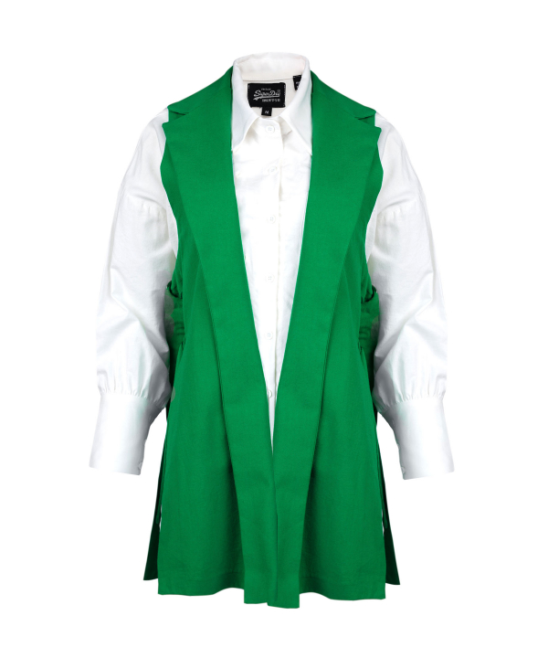 ست شومیز و سارافون زنانه سوپردرای Superdry کدW13S20102T