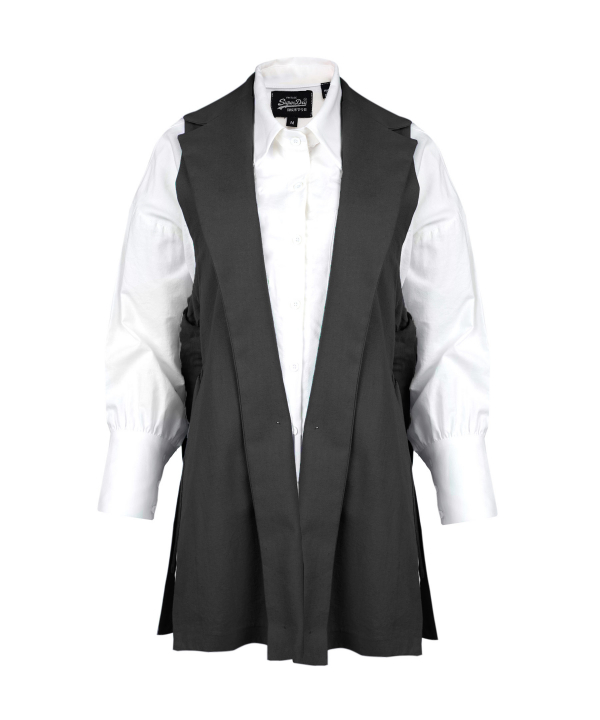 ست شومیز و سارافون زنانه سوپردرای Superdry کدW13S20102T