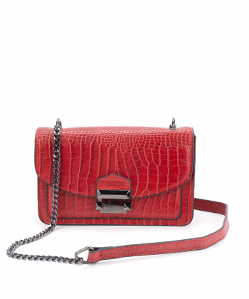 کیف دوشی چرم طبیعی زنانه شیفر Shifer کد 9596B