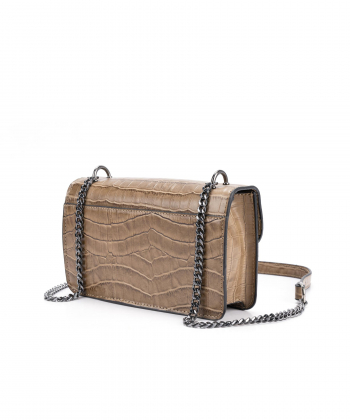 کیف دوشی چرم طبیعی زنانه شیفر Shifer کد 9596B