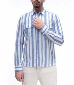 پیراهن راه راه مردانه جوتی جینز JootiJeans کد 21531118