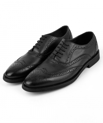 کفش رسمی چرم طبیعی مردانه شیفر مدل 7253D