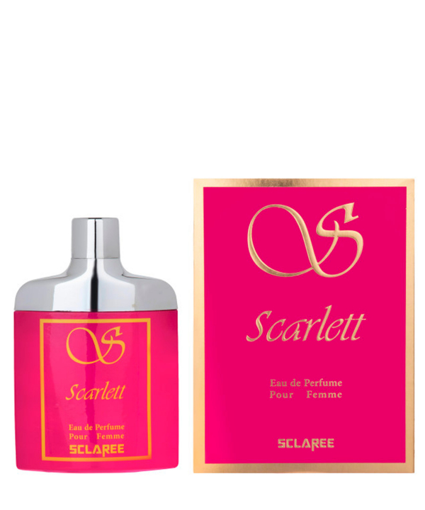 عطر زنانه اسکلاره Sclaree مدل Scarlett حجم 85 میلی‌لیتر