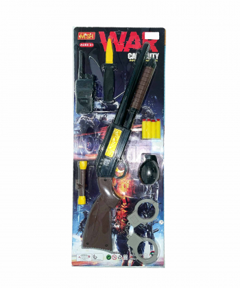 ست تفنگ و لوازم جنگی اسباب بازی کی تویز Kitoys کد 008gun