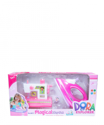 ست اتو و چرخ خیاطی اسباب بازی کی تویز Kitoys کد Dora6677
