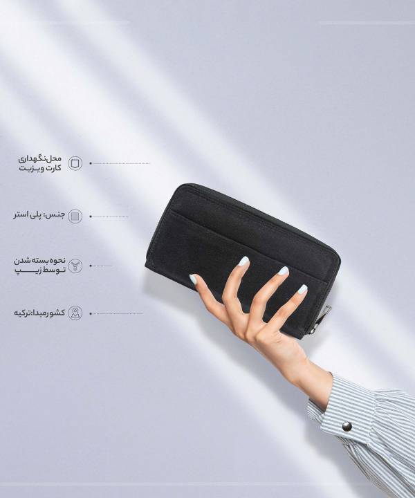 کیف پول زنانه کالینز Colins کد CL1036963