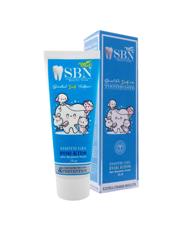 خمیر دندان کودک ژله ای  اس بی ان SBN مدل Tooth gel for kids