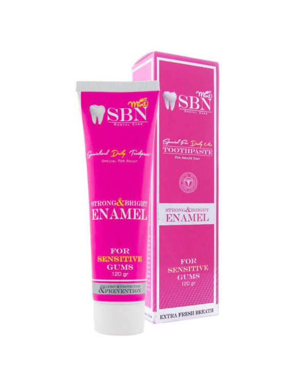 خمیر دندان مناسب لثه های حساس اس بی ان SBN مدل For sensitive gums