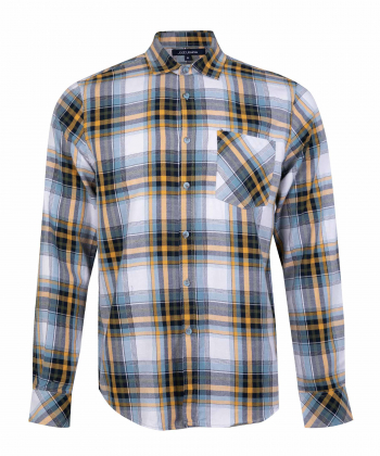 پیراهن چهارخانه مردانه جوتی جینز JootiJeans کد 21531115